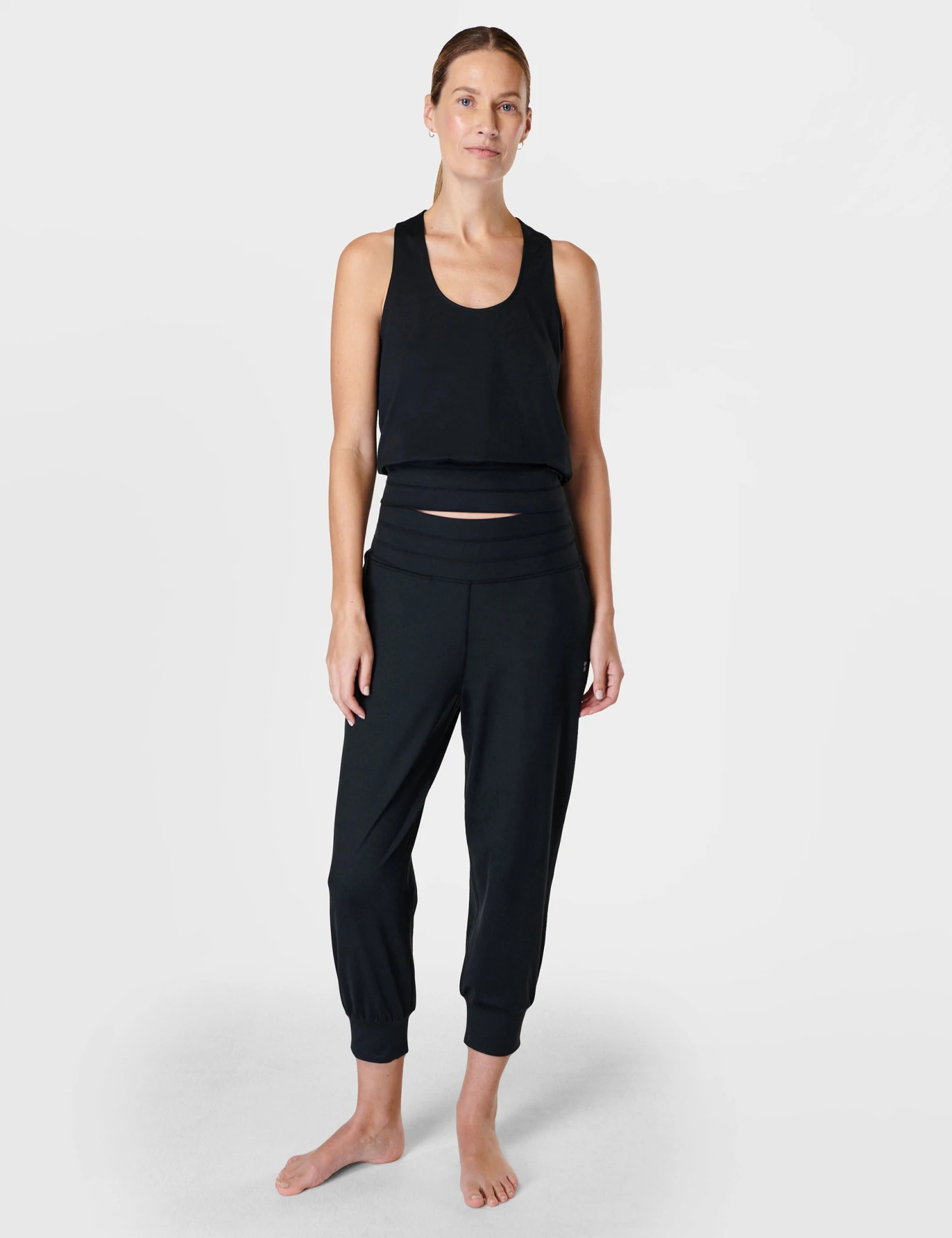 Sweaty Betty Gaia Yoga Vest - Black 6 Sweaty Betty Gaia Yoga Vest - Black - Image 6
