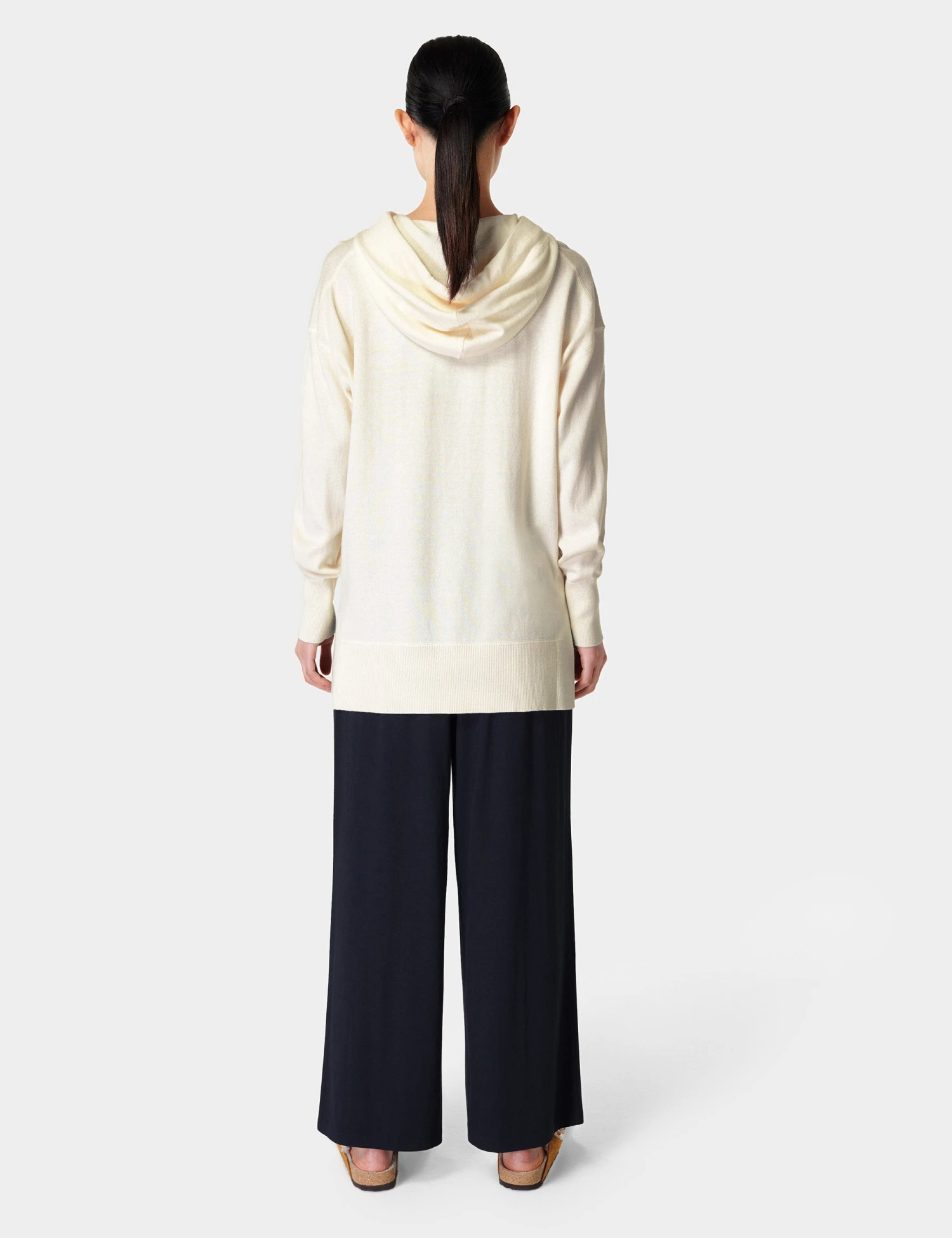 Sweaty Betty Modal Wide Leg Trousers - Black 4 Sweaty Betty Modal Wide Leg Trousers - Black - Image 4