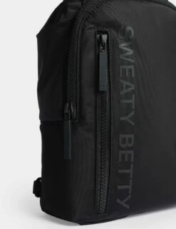 Sweaty Betty Motion Sling Bag - Black -Outlet Elevate Activewear Store sweaty betty motion sling bag black sb9306 2