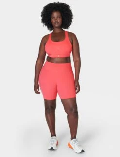 Sweaty Betty Power 6" Cycling Shorts - Coral Pink 14 Sweaty Betty Power 6" Cycling Shorts - Coral Pink -Outlet Elevate Activewear Store sweaty betty power 6in cycling shorts coral pink sb4822p 6