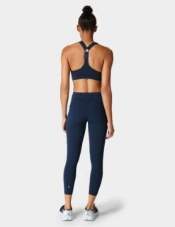 Sweaty Betty Power 7/8 Gym Leggings - Navy Blue -Outlet Elevate Activewear Store sweaty betty power 7 8 gym leggings navy blue sb5400 7