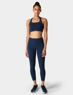 Sweaty Betty Power 7/8 Gym Leggings - Navy Blue -Outlet Elevate Activewear Store sweaty betty power 7 8 gym leggings navy blue sb5400 8