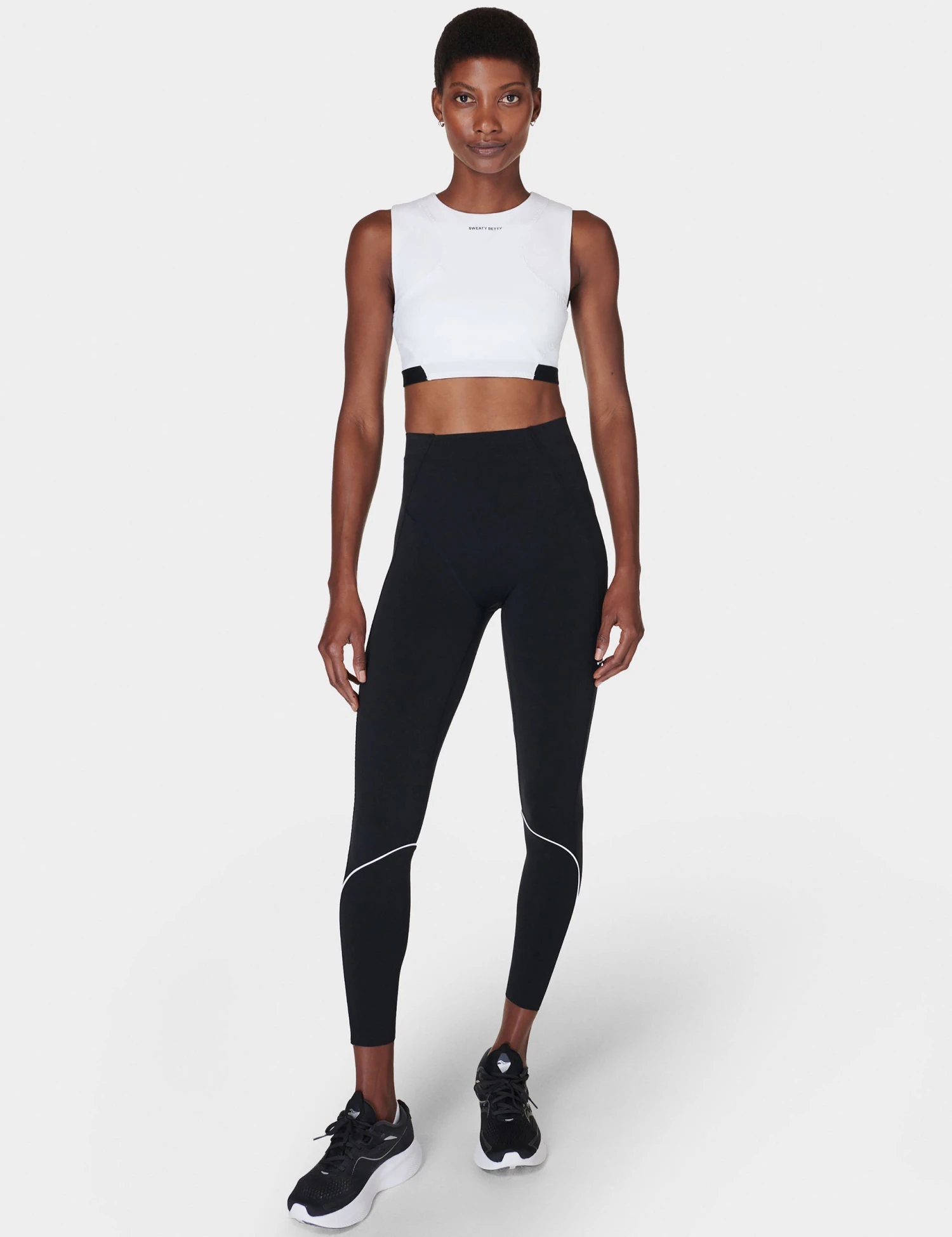 Sweaty Betty Power Advantage Bra Top - White 6 Sweaty Betty Power Advantage Bra Top - White - Image 6