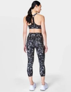 Sweaty Betty Power Cropped Gym Leggings - Grey Dapple Print 12 Sweaty Betty Power Cropped Gym Leggings - Grey Dapple Print -Outlet Elevate Activewear Store sweaty betty power cropped gym leggings grey dapple print sb4564p 2
