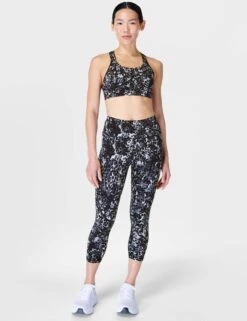 Sweaty Betty Power Cropped Gym Leggings - Grey Dapple Print 14 Sweaty Betty Power Cropped Gym Leggings - Grey Dapple Print -Outlet Elevate Activewear Store sweaty betty power cropped gym leggings grey dapple print sb4564p 7