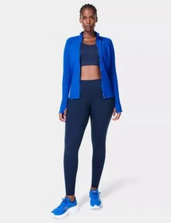 Sweaty Betty Power Gym Leggings - Navy Blue -Outlet Elevate Activewear Store sweaty betty power gym leggings navy blue sb5400 3