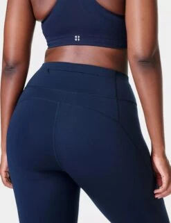 Sweaty Betty Power Gym Leggings - Navy Blue -Outlet Elevate Activewear Store sweaty betty power gym leggings navy blue sb5400 7