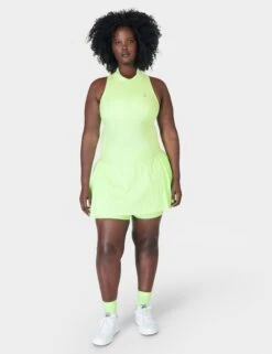 Sweaty Betty Power Match Point Pleat Tennis Skort - Matcha Green -Outlet Elevate Activewear Store sweaty betty power match point pleat tennis skort matcha green sb9290 9