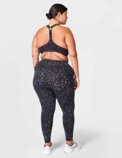 Sweaty Betty Power Medium Support Sports Bra - Black Reflective Leopard Print 9 Sweaty Betty Power Medium Support Sports Bra - Black Reflective Leopard Print -Outlet Elevate Activewear Store sweaty betty power medium support sports bra black leopard print sb8993 2