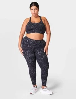 Sweaty Betty Power Medium Support Sports Bra - Black Reflective Leopard Print 8 Sweaty Betty Power Medium Support Sports Bra - Black Reflective Leopard Print -Outlet Elevate Activewear Store sweaty betty power medium support sports bra black leopard print sb8993 3