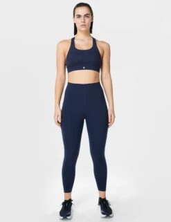 Sweaty Betty Power Medium Support Sports Bra - Navy Blue 6 Sweaty Betty Power Medium Support Sports Bra - Navy Blue -Outlet Elevate Activewear Store sweaty betty power medium support sports bra navy blue sb8993 2