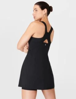 Sweaty Betty Power Pro Racerback Workout Dress - Black -Outlet Elevate Activewear Store sweaty betty power pro racerback workout dress black sb9287b 2