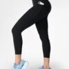 Sweaty Betty Power UltraSculpt High Waisted Gym 7/8 Leggings - Black