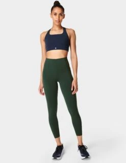 Sweaty Betty Power UltraSculpt High Waisted Gym 7/8 Leggings - Trek Green -Outlet Elevate Activewear Store sweaty betty power ultrasculpt high waisted gym 7 8 leggings trek green sb6438 5