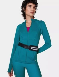 Sweaty Betty Pro Run Zip Up - Reef Teal Blue -Outlet Elevate Activewear Store sweaty betty pro run zip up reef teal blue sb9668 1 585667f8 8381 485d 8658 e93261a32f4e
