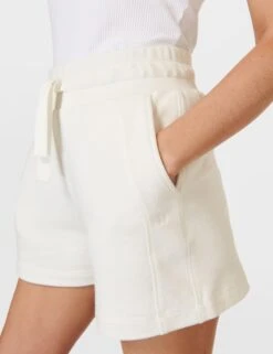 Sweaty Betty Revive High Waisted Shorts - Lily White -Outlet Elevate Activewear Store sweaty betty revive high waisted shorts lily white SB8888 3