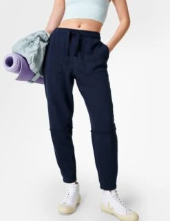 Sweaty Betty Revive Relaxed Jogger - Navy Blue -Outlet Elevate Activewear Store sweaty betty revive relaxed jogger navy blue sb8237 5