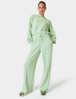 Sweaty Betty Sand Wash Cloud Weight Track Trousers - Butter Green -Outlet Elevate Activewear Store sweaty betty sand wash cloud weight track trousers butter green sb9226 3