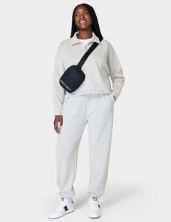 Sweaty Betty Sand Wash Cuffed Trousers - Ice Grey Marl 11 Sweaty Betty Sand Wash Cuffed Trousers - Ice Grey Marl -Outlet Elevate Activewear Store sweaty betty sand wash cuffed trousers ice grey marl sb8076 4