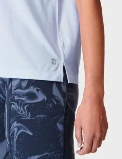 Sweaty Betty Soft Flow Studio T-Shirt - Salt Blue -Outlet Elevate Activewear Store sweaty betty soft flow studio t shirt salt blue sb9667 5