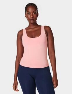 Sweaty Betty Softly Seamless Vest - Soft Pink