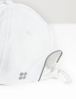 Sweaty Betty Swiftie Run Cap - White -Outlet Elevate Activewear Store sweaty betty swiftie run cap white sb2218 4