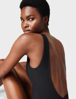 Sweaty Betty Tidal Xtra Life Swimsuit - Black A -Outlet Elevate Activewear Store sweaty betty tidal xtra life swimsuit black a sb8159 3