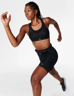 Sweaty Betty Ultra Running Bra - Black -Outlet Elevate Activewear Store sweaty betty ultra running bra black sb308a 6