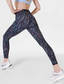Sweaty Betty Zero Gravity 7/8 Running Tight - Blue Ripple Tie Dye -Outlet Elevate Activewear Store sweaty betty zero gravity 7 8 running tight blue ripple tie dye sb9187a 4