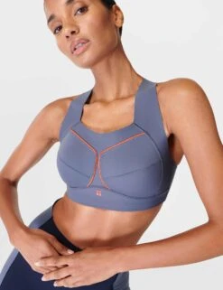Sweaty Betty Zero Gravity Running Bra - Endless Blue