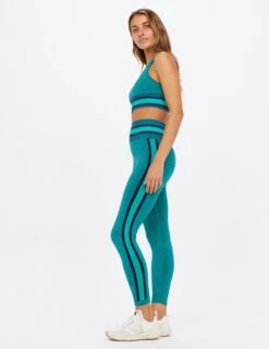 Marle Seamless Sandy Bra - Emerald -Outlet Elevate Activewear Store the upside marle seamless sandy bra emerald USW123008 4