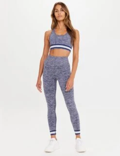 Marle Seamless Sandy Bra - Navy 11 Marle Seamless Sandy Bra - Navy -Outlet Elevate Activewear Store the upside marle seamless sandy bra navy USW323048 5