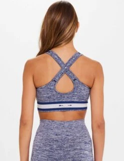 Marle Seamless Sandy Bra - Navy 9 Marle Seamless Sandy Bra - Navy -Outlet Elevate Activewear Store the upside marle seamless sandy bra navy USW323048 7