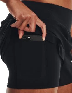 Under Armour Flex Woven 2-in-1 Shorts - Black -Outlet Elevate Activewear Store under armour flex woven 2 in 1 shorts black 1376936 001 5