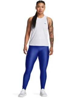 Under Armour HeatGear No-Slip Waistband Full-Length Leggings - Team Royal/Black 8 Under Armour HeatGear No-Slip Waistband Full-Length Leggings - Team Royal/Black -Outlet Elevate Activewear Store under armour heatgear no slip waistband leggings royal black 1365336 400 6