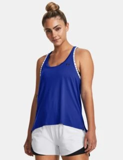 Under Armour Knockout Tank - Team Royal/White