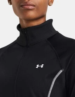 Under Armour Train Cold Weather 1/2 Zip - Black/White -Outlet Elevate Activewear Store under armour train cold weather 1 2 zip black white 1379886 001 2