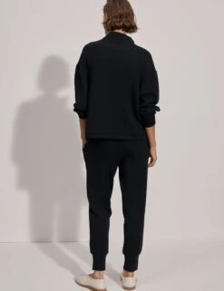 Varley Betsy Sweat - Black -Outlet Elevate Activewear Store varley betsy sweat black VAR00979 2