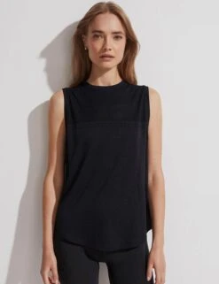 Varley Morro Tank - Black 11 Varley Morro Tank - Black -Outlet Elevate Activewear Store varley morro tank black 1