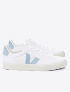 Veja Campo Canvas - White Steel -Outlet Elevate Activewear Store veja w campo canvas trainers white steel CA0103136 2