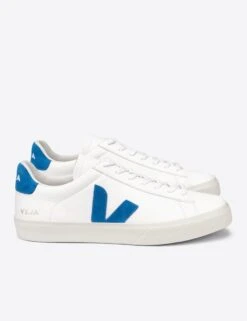 Veja Campo Leather - White Swedish-Blue | Women's -Outlet Elevate Activewear Store veja w campo leather trainers white swedish blue CP052818 4
