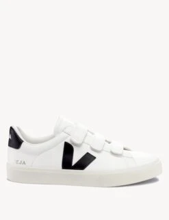 Veja Recife Leather - White Black