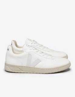 Veja V-10 CWL - Full White 6 Veja V-10 CWL - Full White -Outlet Elevate Activewear Store veja w v 10 cwl trainers full white vx0702892 2