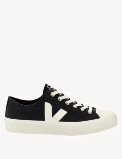 Veja Wata II Low Canvas - Black Pierre
