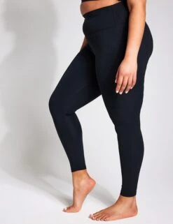 Daybreak Full Length Legging - Black -Outlet Elevate Activewear Store ymo daybreak full length legging black 3
